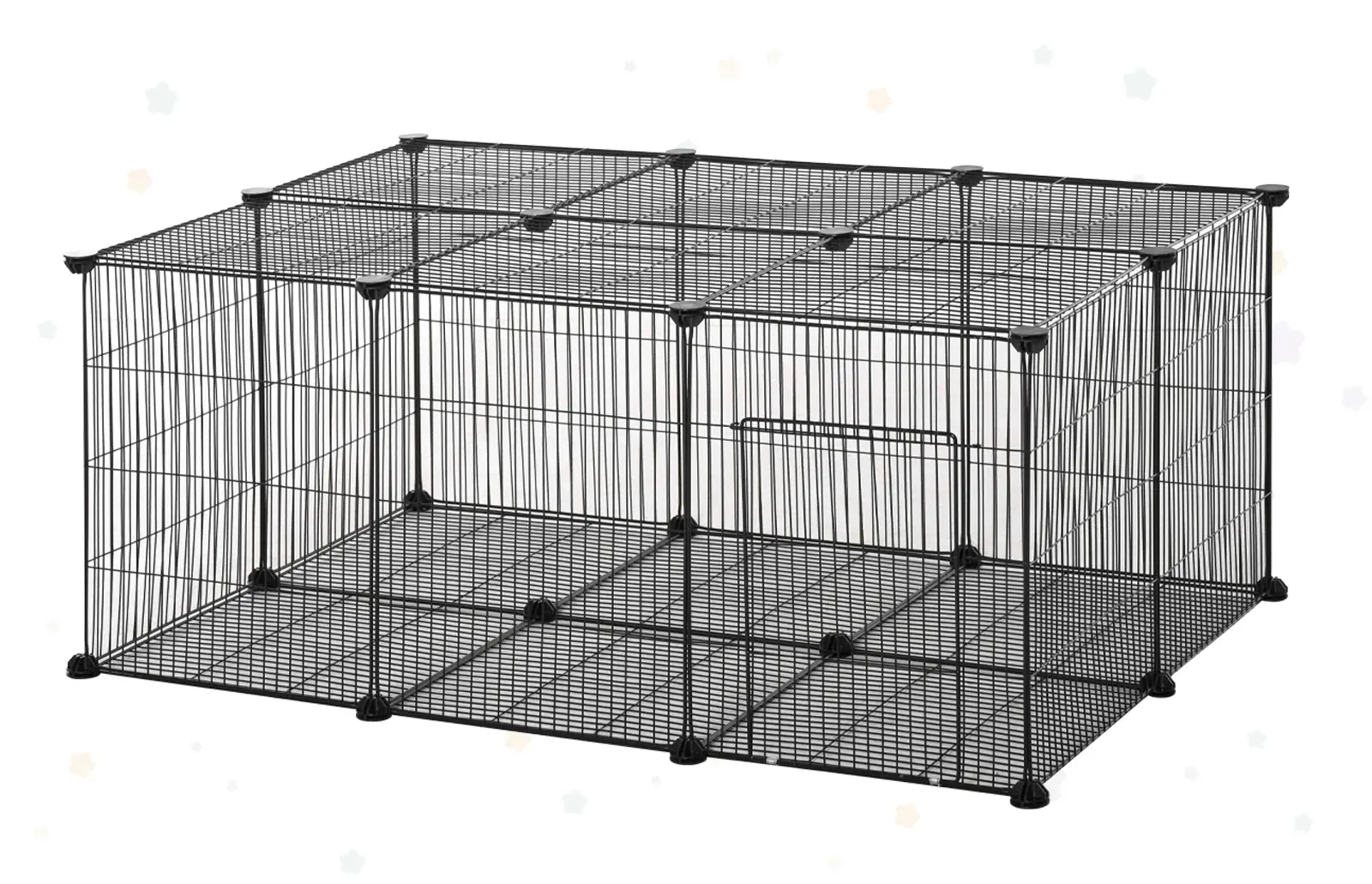 Клетка для кроликов PawHut D51-223 (Black) - 2