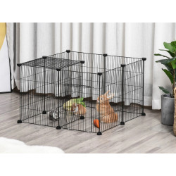 Клетка для кроликов PawHut D51-223 (Black)