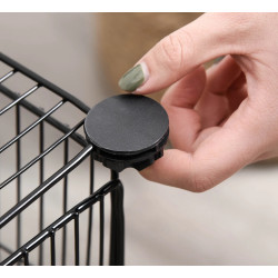 Клетка для кроликов PawHut D51-223 (Black) Thumb