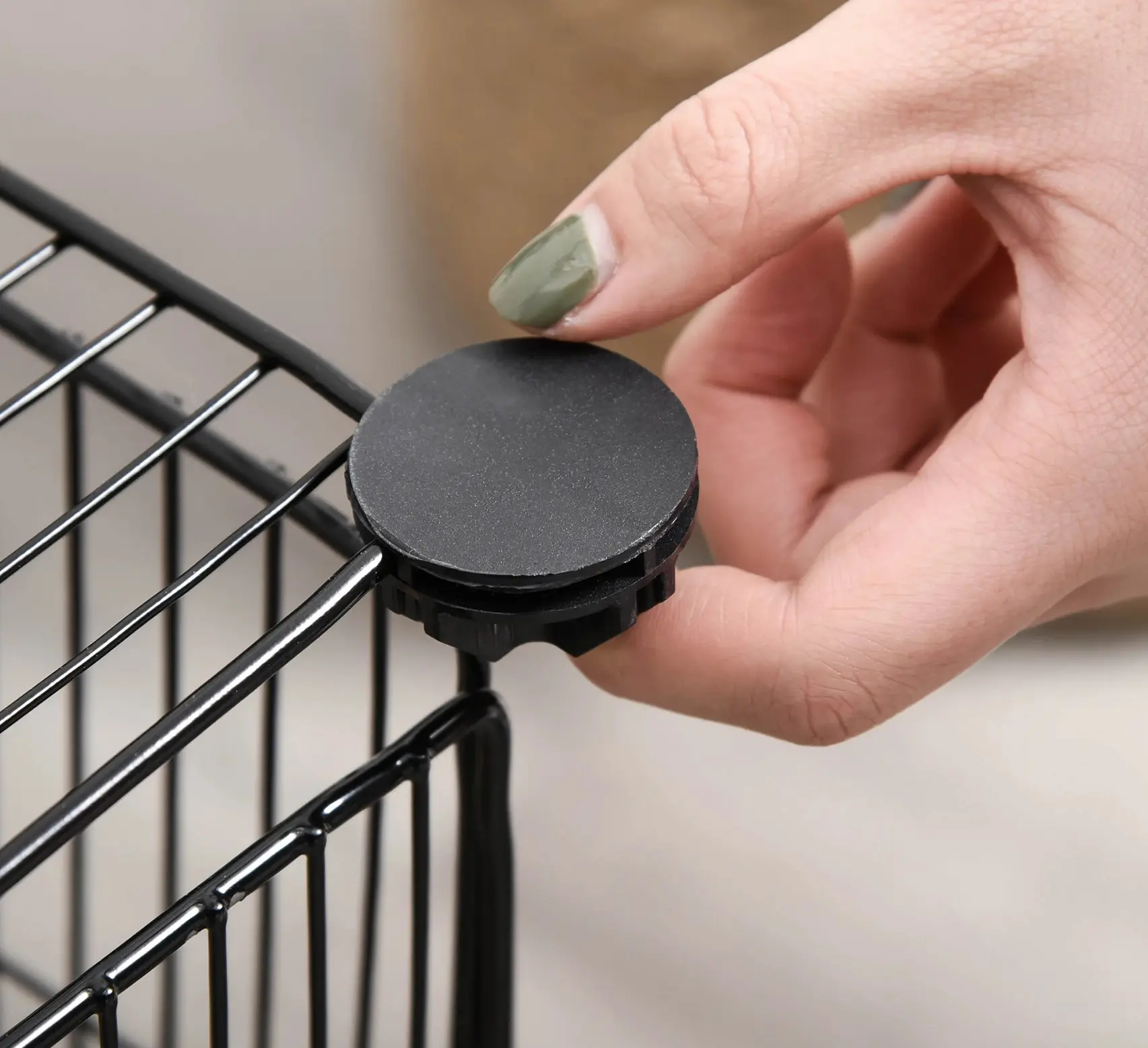 Клетка для кроликов PawHut D51-223 (Black) - 5