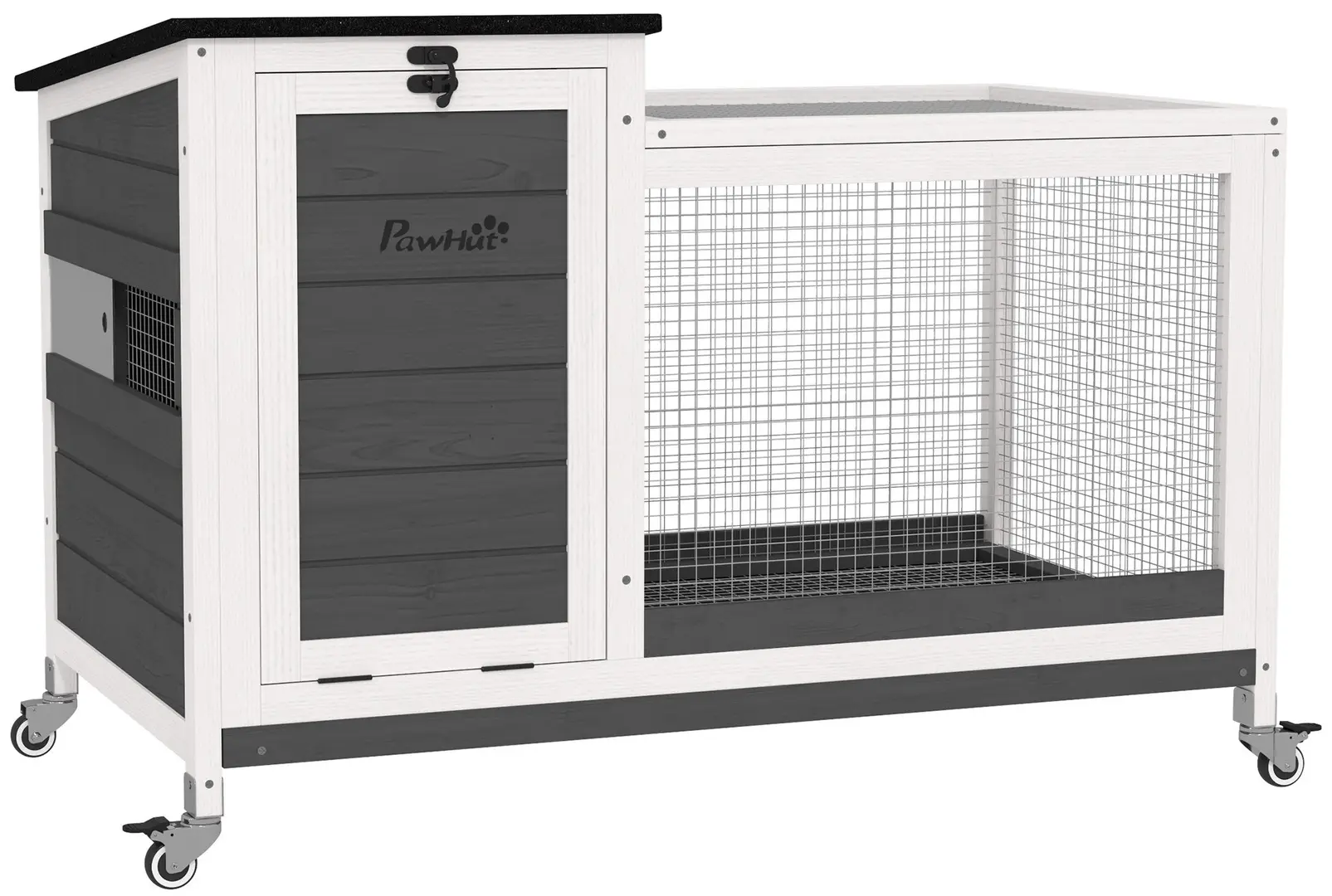 Клетка для кроликов Pawhut D51-473V00GY (Grey)