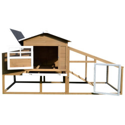 Cotet pentru gaini PawHut D51-100 (Natural) Thumb