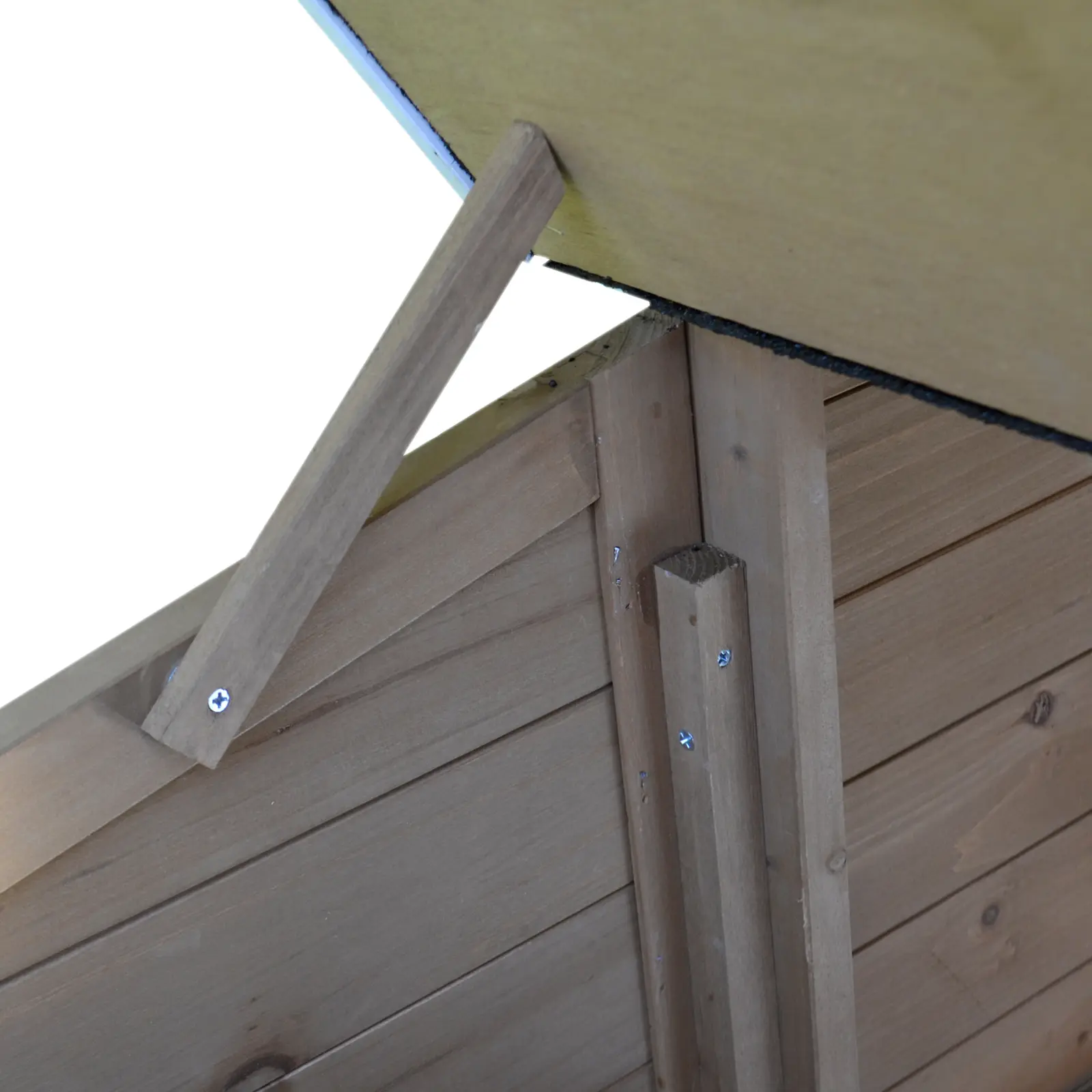 Cotet pentru gaini PawHut D51-100 (Natural) - 8