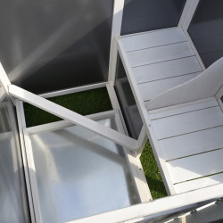 Cotet pentru gaini PawHut D51-104 (Grey/White) Thumb