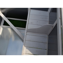 Cotet pentru gaini PawHut D51-104 (Grey/White) Thumb