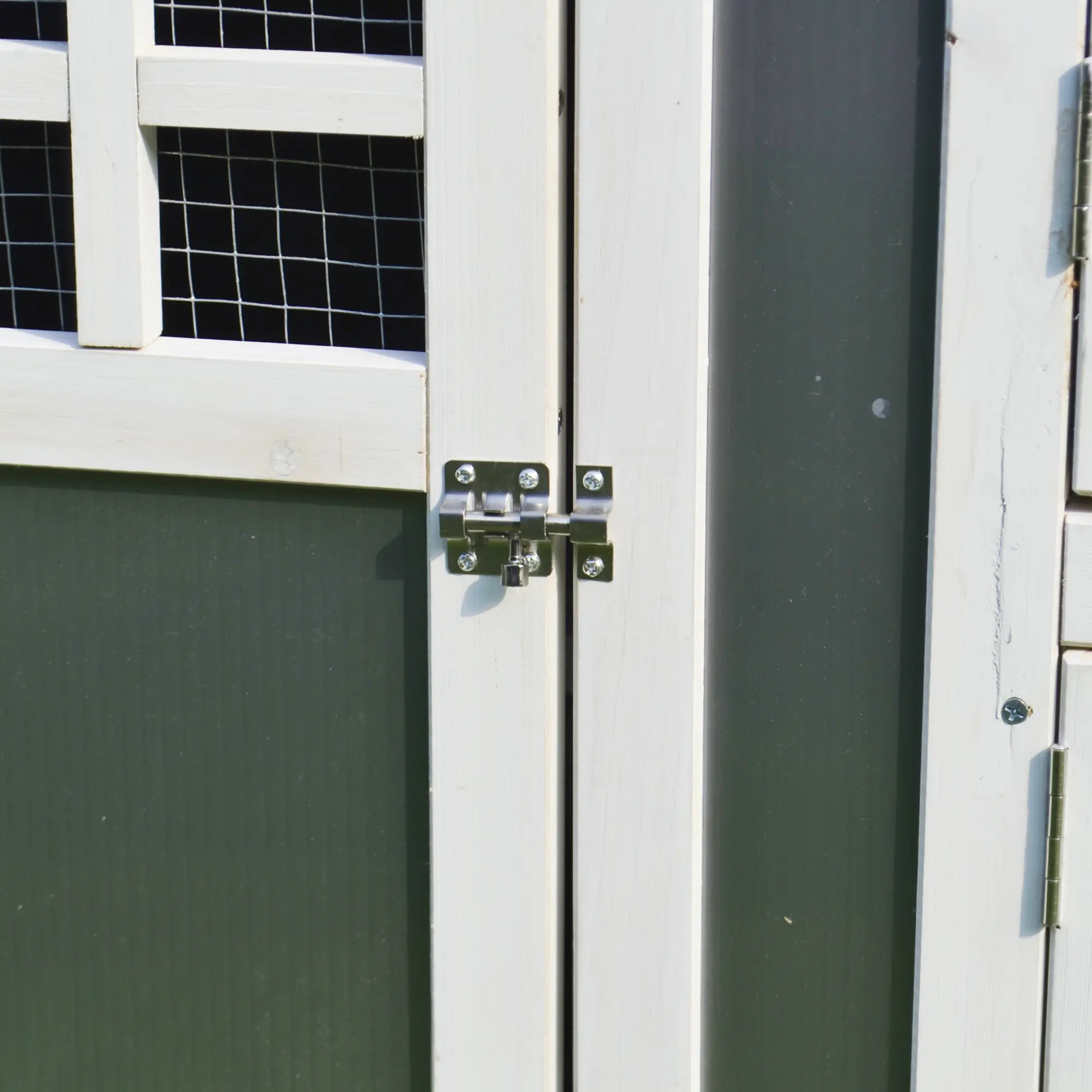 Cotet pentru gaini PawHut D51-104 (Grey/White) - 9