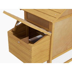 Cotet pentru gaini PawHut D51-108 (Natural) Thumb