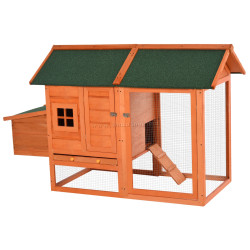 Курятник PawHut D51-143 (Orange/Green)