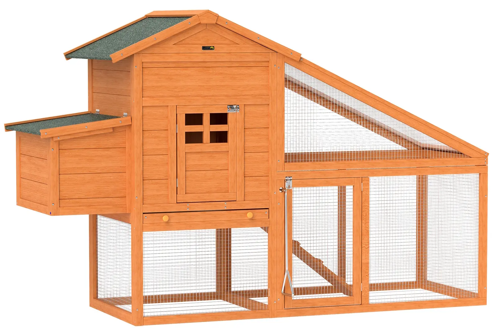 Курятник PawHut D51-433V01YL (Orange)