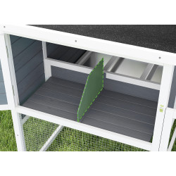 Курятник PawHut D51-452V00GY (Grey/White) Thumb