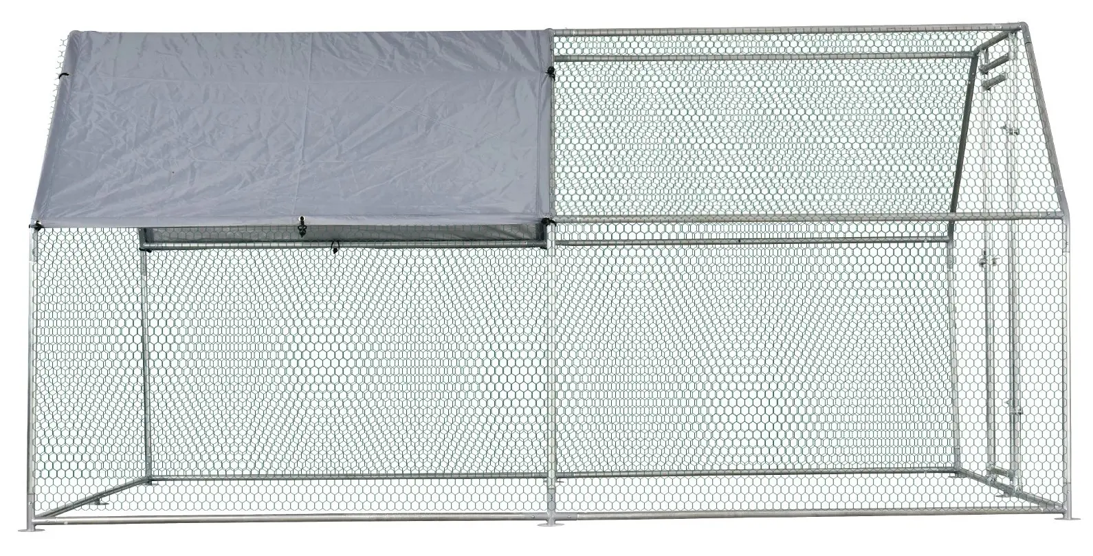 Tarc pentru gaini PawHut D51-116 (Silver) - 2