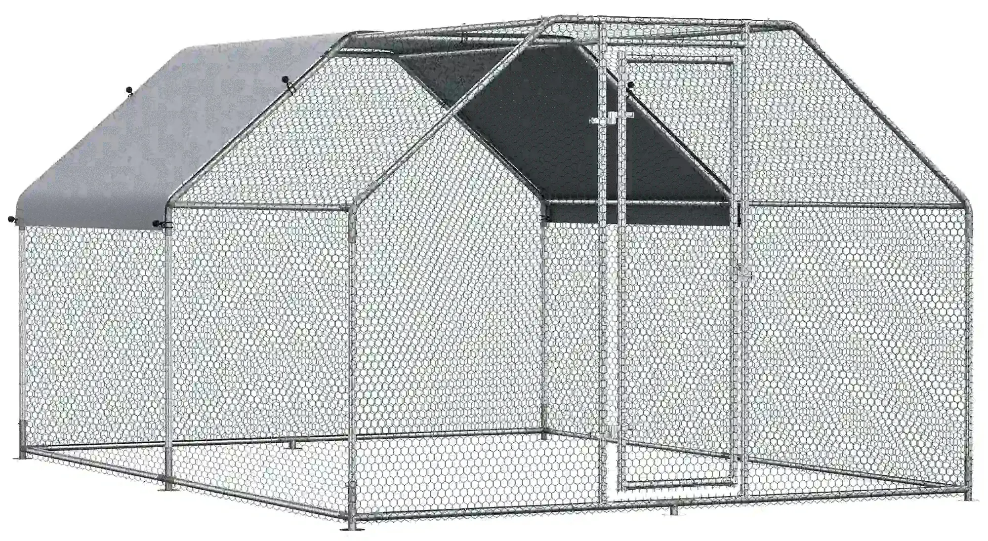 Tarc pentru gaini PawHut D51-116 (Silver)