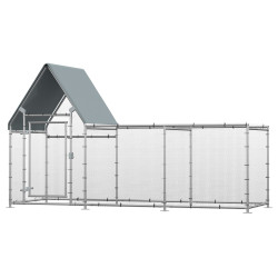 Загон для кур PawHut D51-272V01 (Grey) Thumb