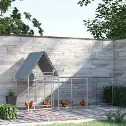 Загон для кур PawHut D51-272V01 (Grey) Thumb