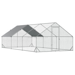 Tarc pentru gaini PawHut D51-277V02 (Silver)