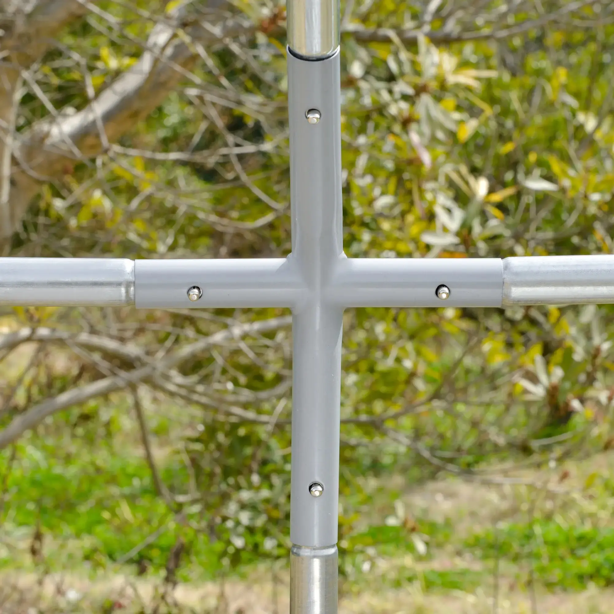 Tarc pentru gaini PawHut D51-321V01 (Silver) - 6