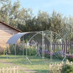 Tarc pentru gaini PawHut D51-321V01 (Silver) Thumb