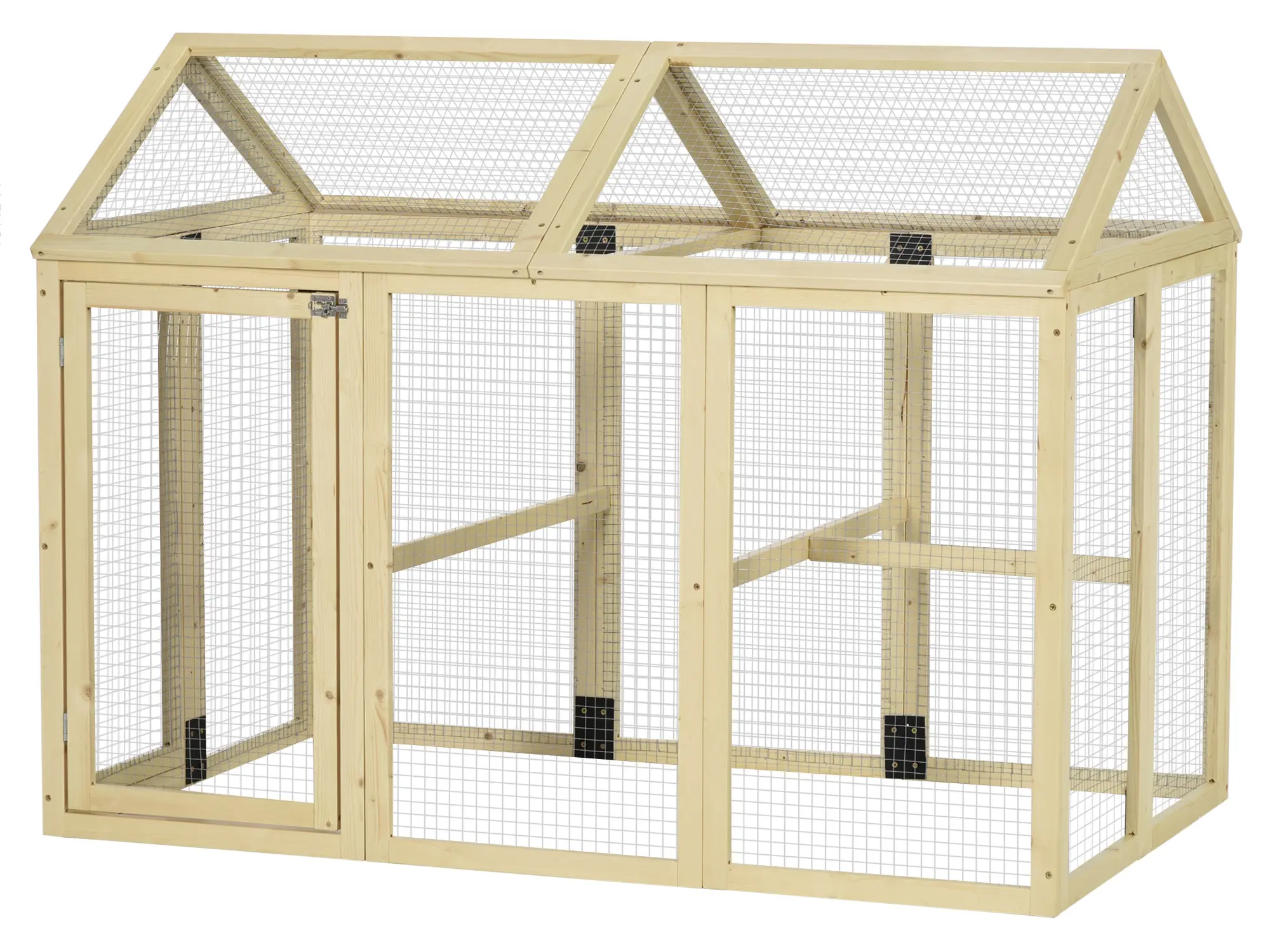 Загон для кур PawHut D51-364V00ND (Natural) - 3