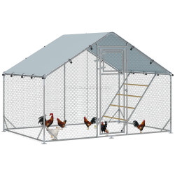 Загон для кур PawHut D51-436V00SR (Silver)