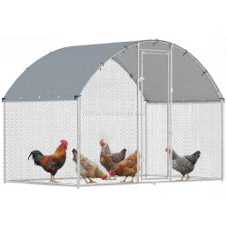 Tarc pentru gaini PawHut D51-503V00SR (Silver)