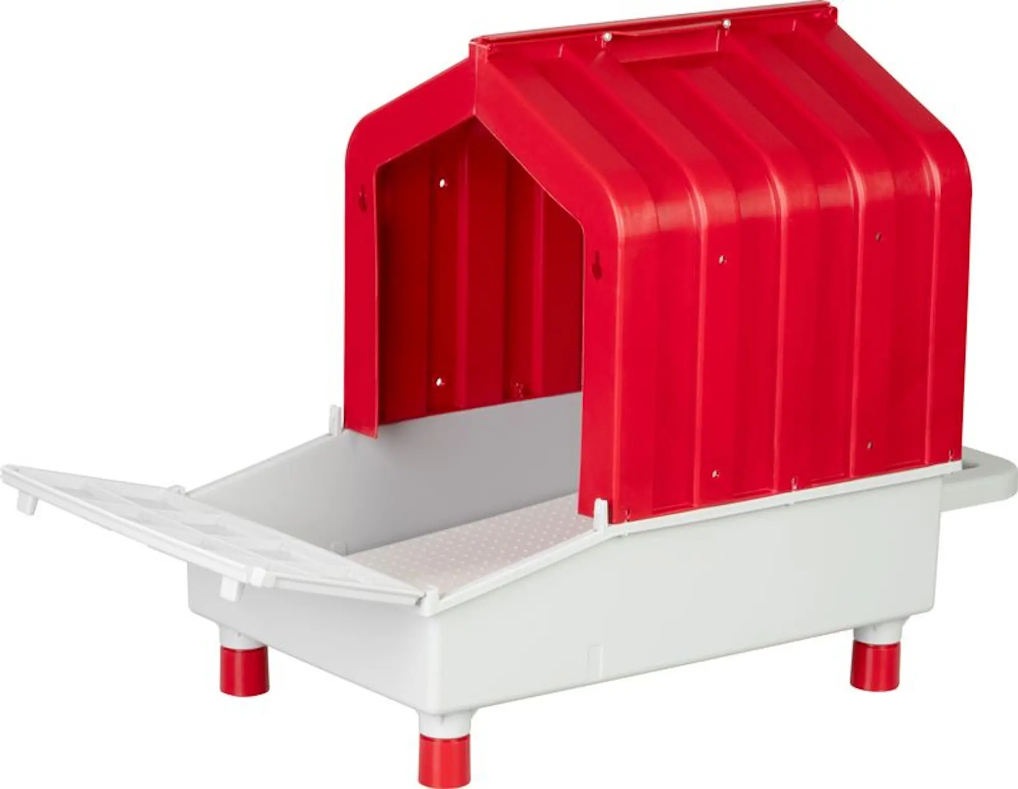 Cuibar pentru gaini cu colector de oua Strend Pro 2173757 (Red/White) - 2