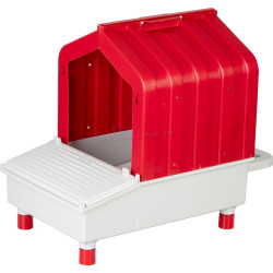 Гнездо с яйцесборником для кур Strend Pro 2173757 (Red/White)