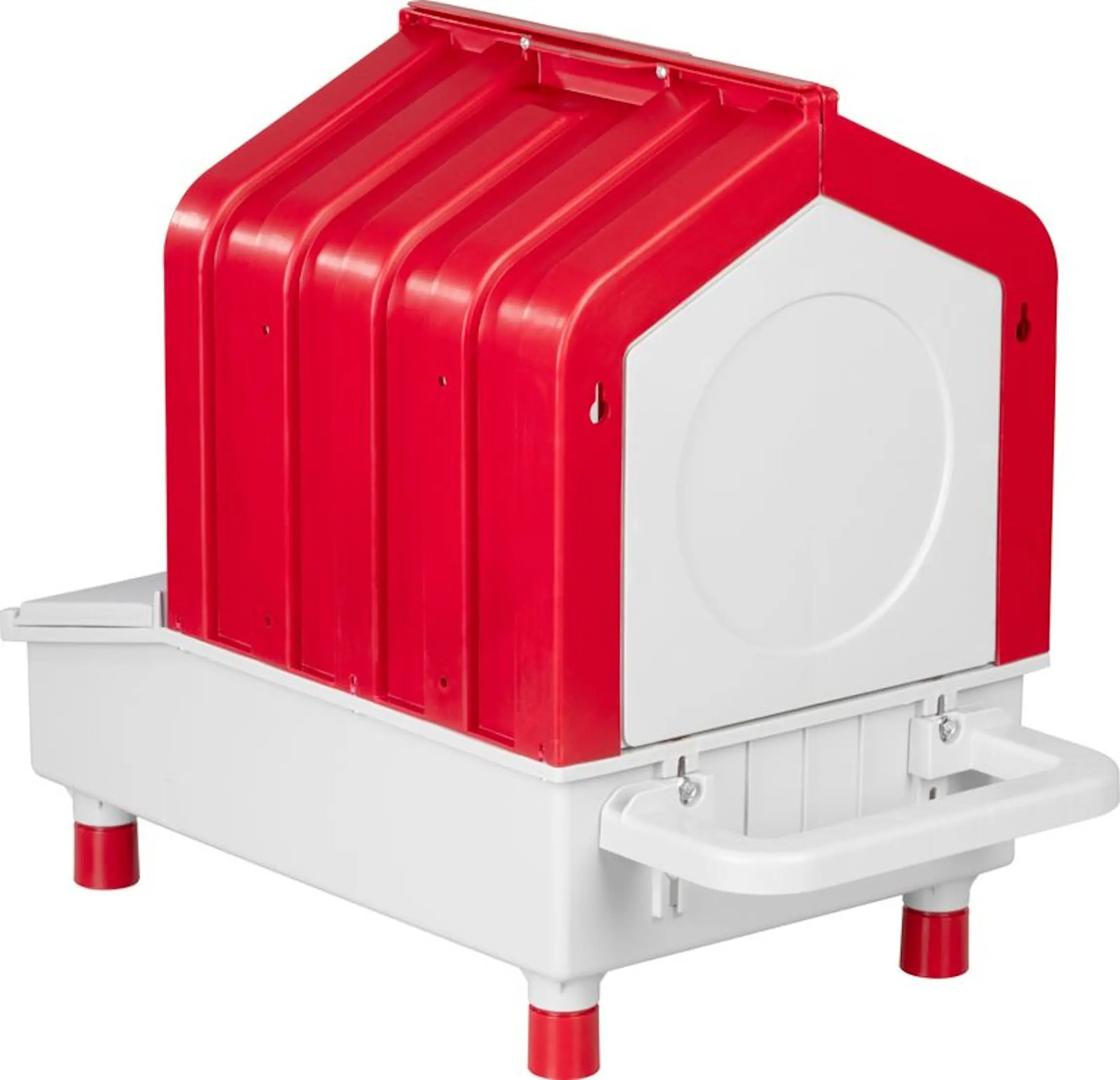 Cuibar pentru gaini cu colector de oua Strend Pro 2173757 (Red/White) - 4