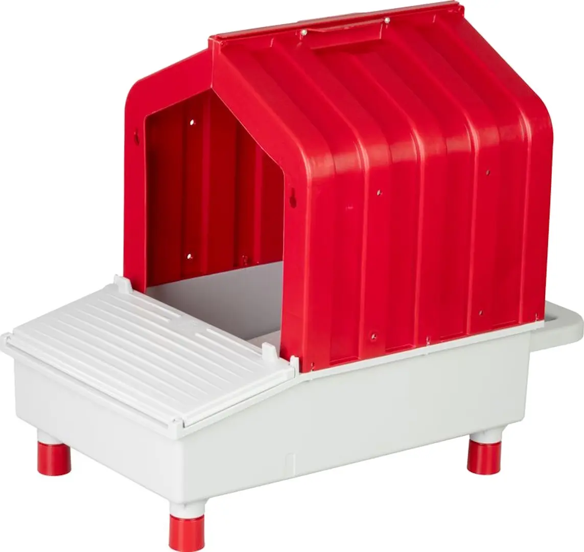 Cuibar pentru gaini cu colector de oua Strend Pro 2173757 (Red/White)