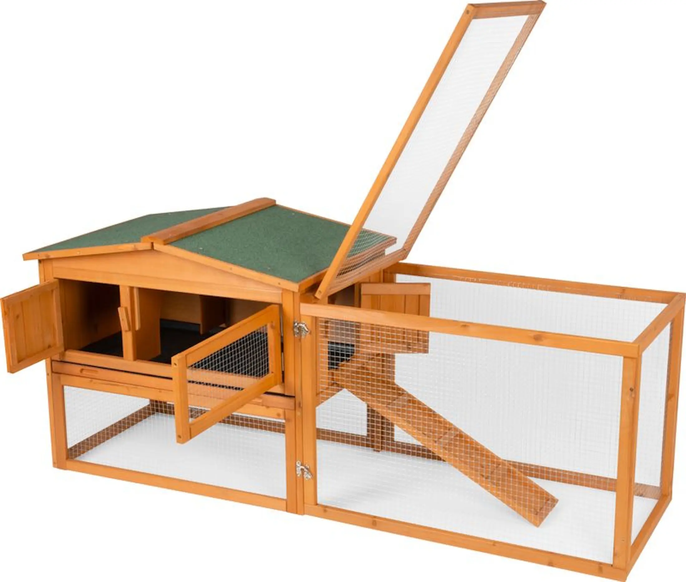Клетка для кроликов Strend Pro 2173859 (Wood/Green) - 2