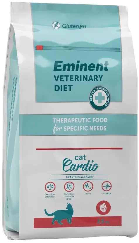 Hrana pentru pisici Eminent Veterinary Diet Cat Cardio (2.5kg)