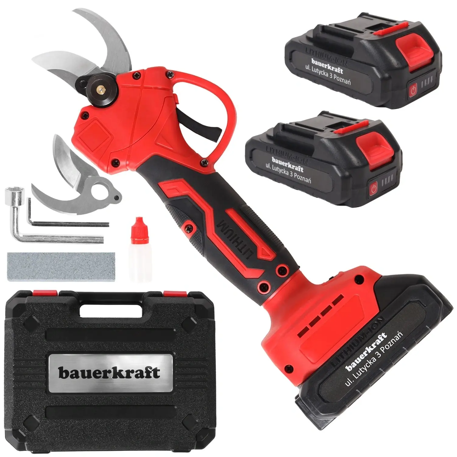 Аккумуляторный секатор Bauerkraft H-601 - 3