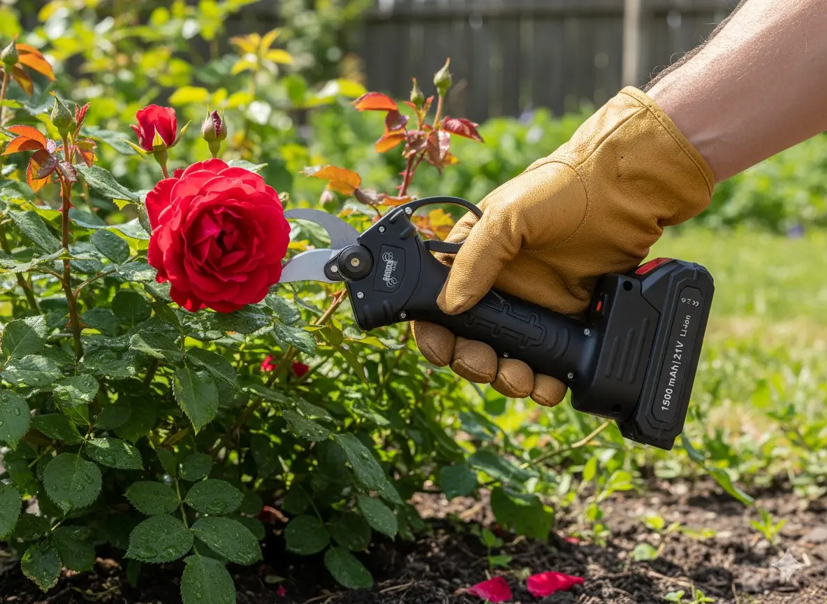 Аккумуляторный секатор Chomik WAN5479 - 4