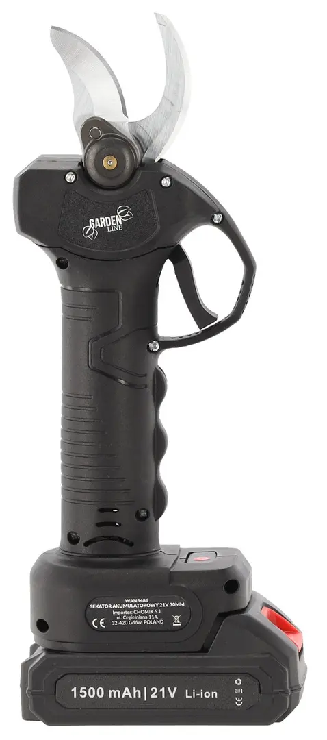 Аккумуляторный секатор GardenLine WAN5486