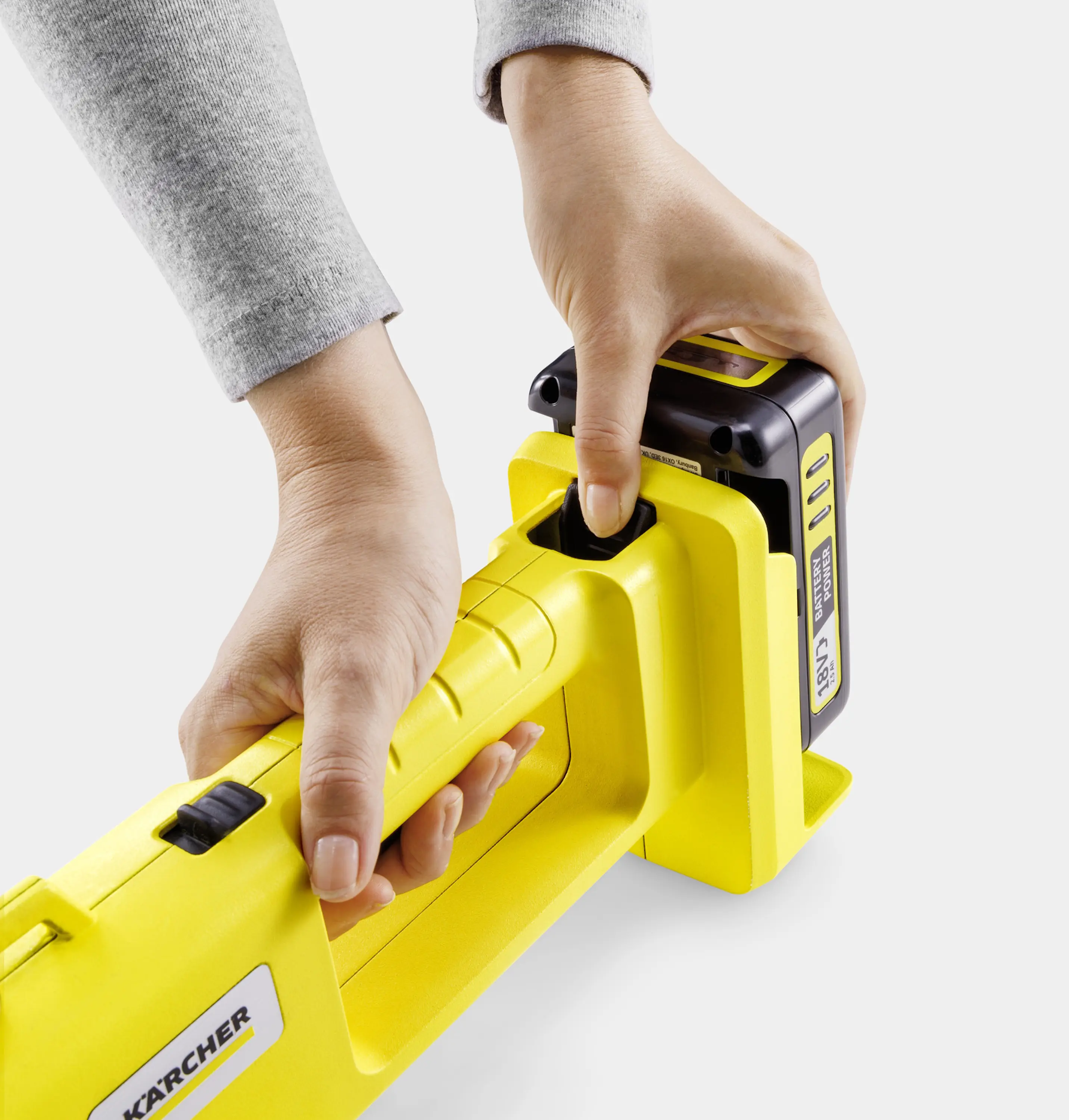 Foarfeca de tuns gard viu cu acumulator Karcher PHG 2-18 1.445-620.0 (Black/Yellow) - 4
