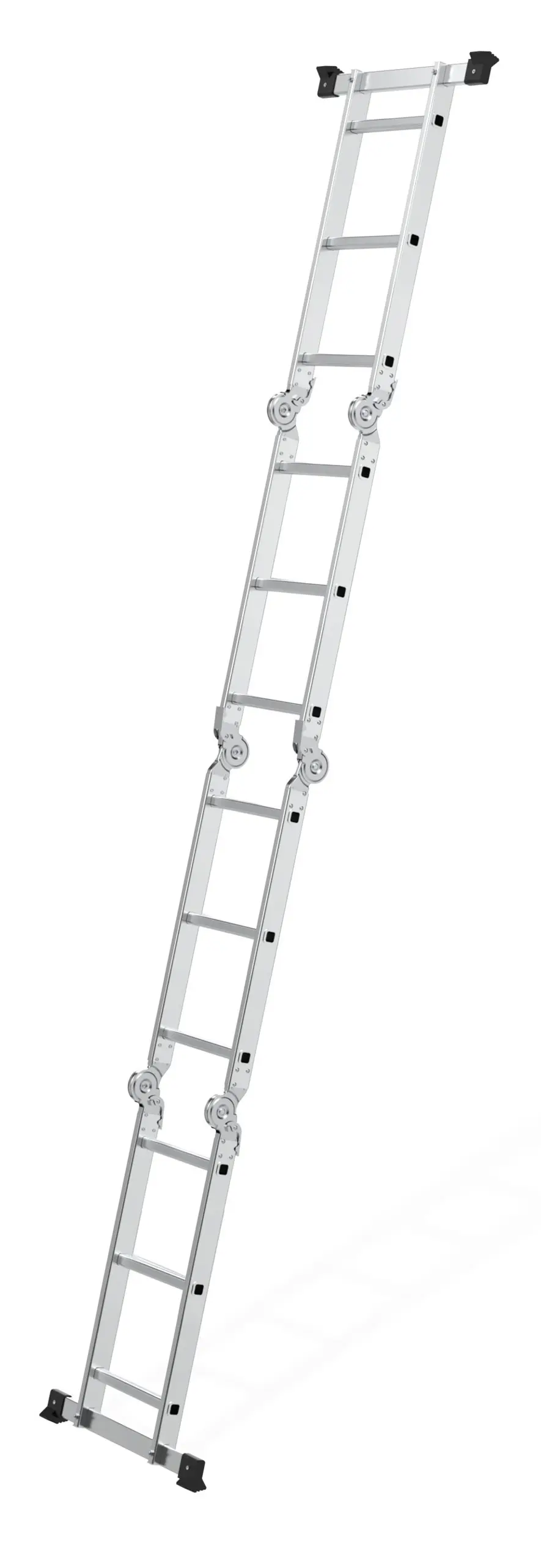 Лестница алюминиевая Modern Home WK4210-3D (Silver) - 3