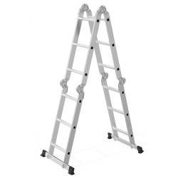 Лестница алюминиевая Modern Home WK4210-3D (Silver)