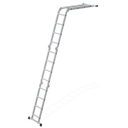 Лестница алюминиевая Modern Home WK4210-4B Thumb