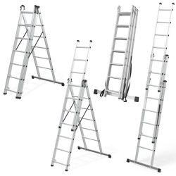 Лестница алюминиевая Modern Home WK4316A-7 Thumb