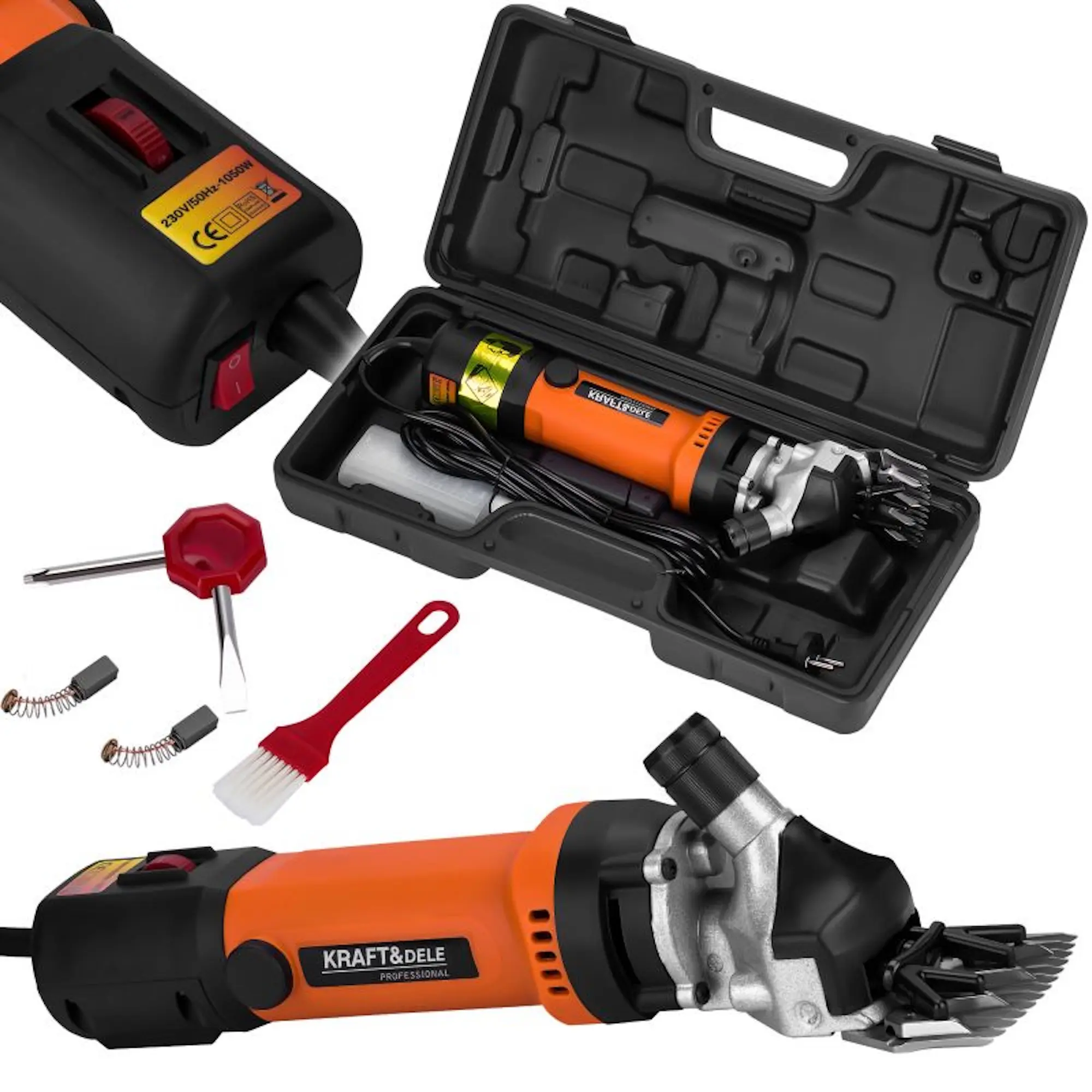 Masina de tuns animale de companie Kraft&Dele KD5937 (Orange)