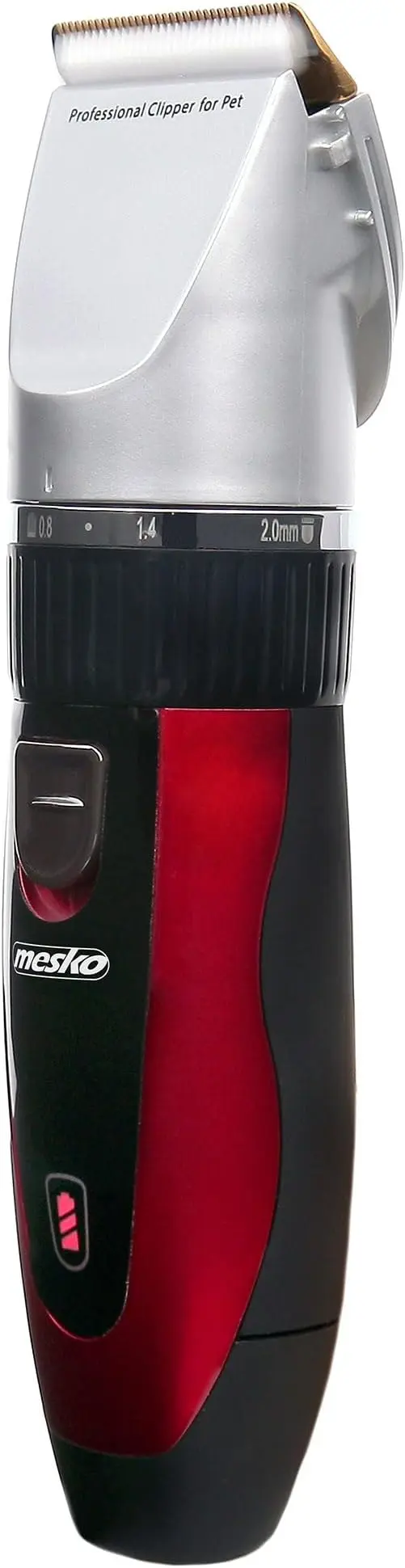 Машинка для стрижки домашних животных Mesko MS 2847 (Red/Black) - 2