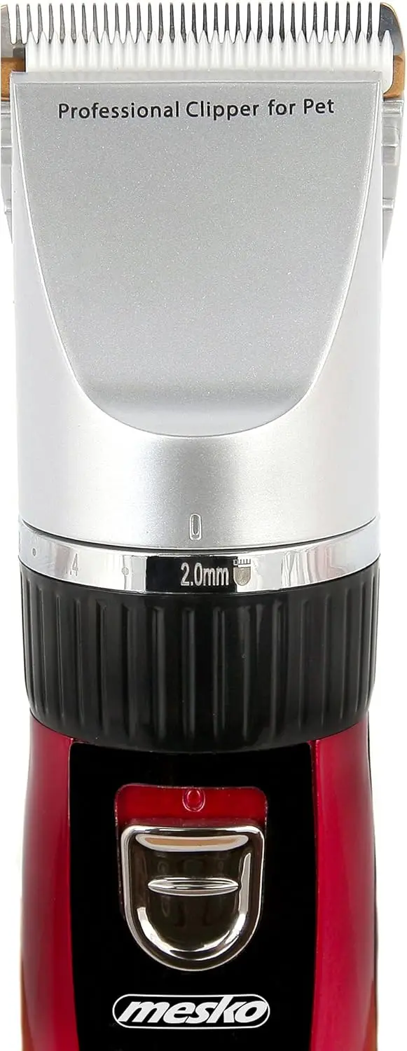 Машинка для стрижки домашних животных Mesko MS 2847 (Red/Black) - 3