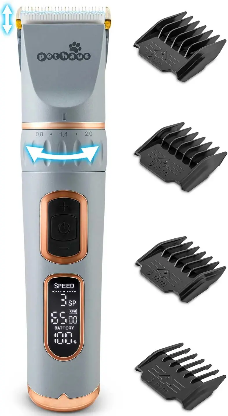 Машинка для стрижки домашних животных Pethaus PH-100 (Grey)