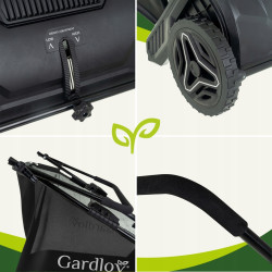 Механический сборщик травы и листьев Gardlov 26309 (Black/Grey) Thumb