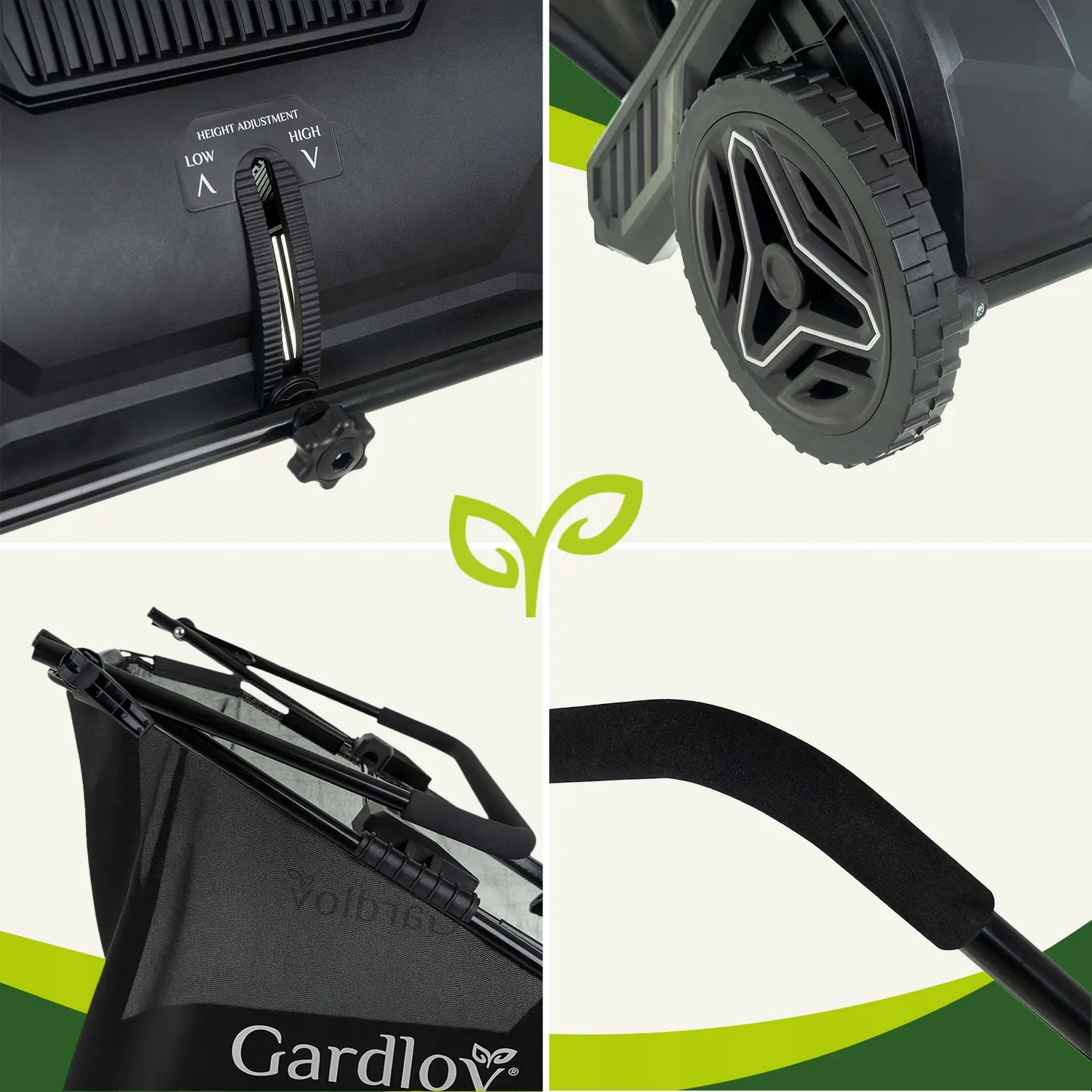 Механический сборщик травы и листьев Gardlov 26309 (Black/Grey) - 5