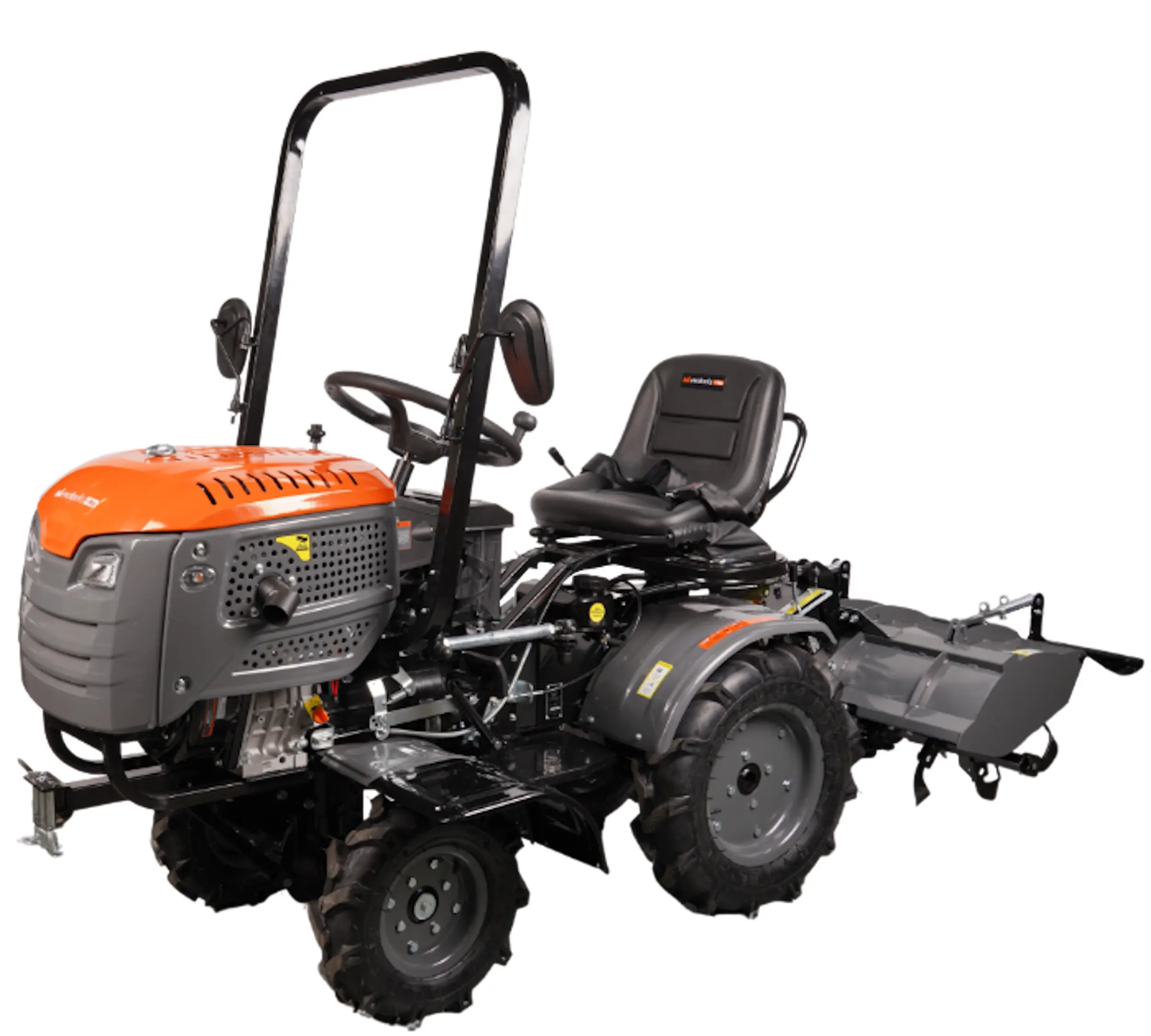 Minitractor EvoTools +Plus 4x4 R003 (Grey/Orange) - 2