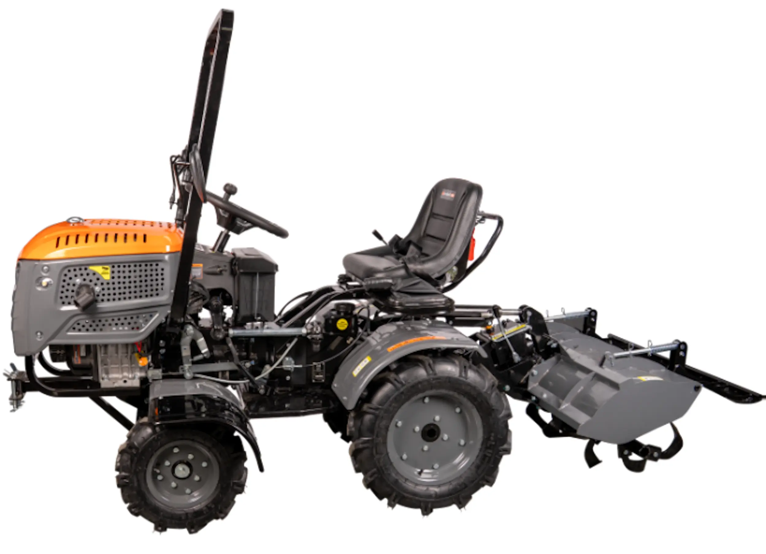 Minitractor EvoTools +Plus 4x4 R003 (Grey/Orange) - 4