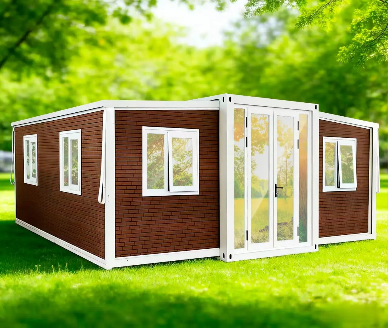 Модульный дом-контейнер SMDHouse 20FT 38M2 (Brown)