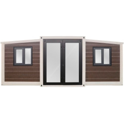 Модульный дом-контейнер SMDHouse 40FT 73M2 (Brown) Thumb