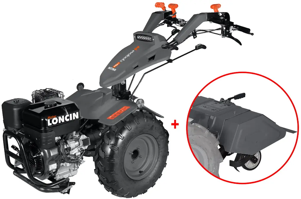 Мотокультиватор Evotools Plus Loncin MT370 + фреза