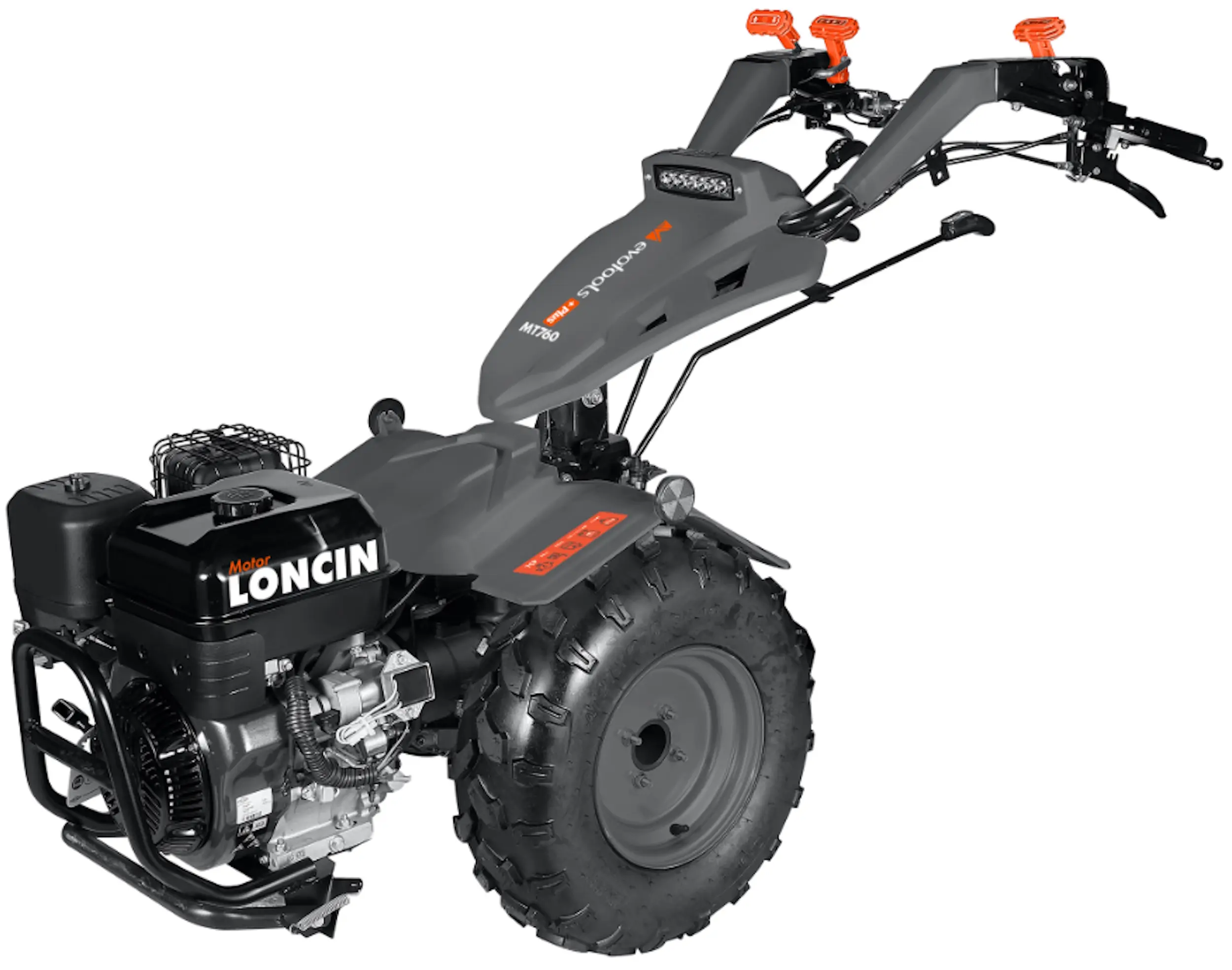 Motocultor EvoTools +Plus Loncin MT760 + freza - 2